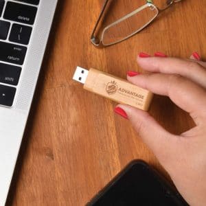 USB Flash Drive - Bamboo