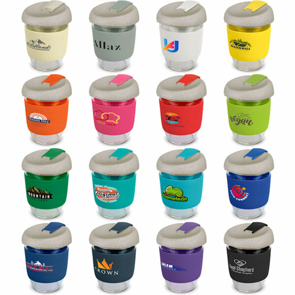 Branded coffee cups