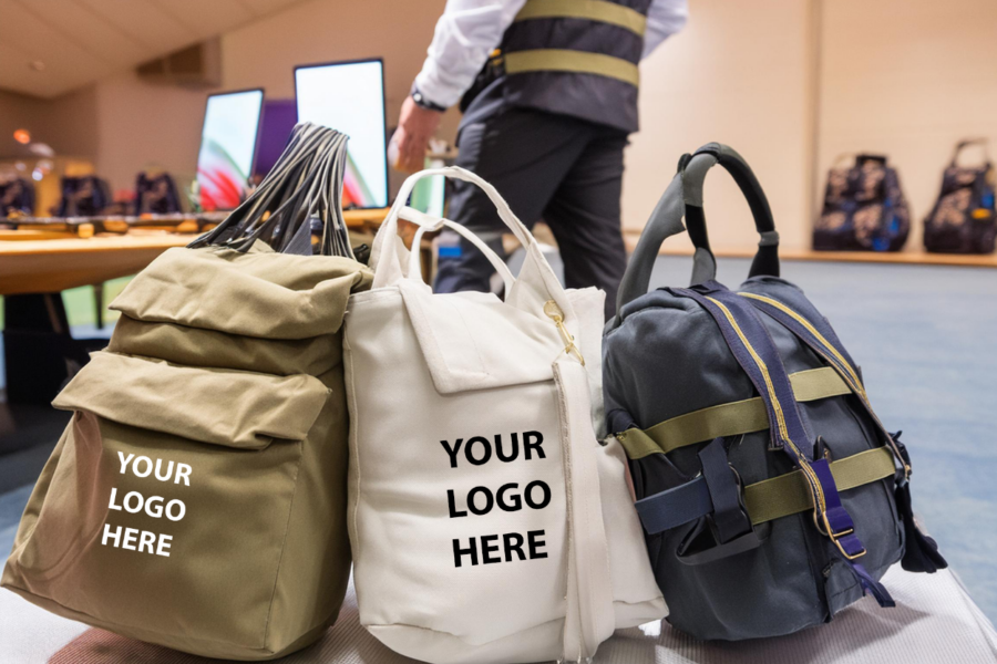 Branded promotional bags